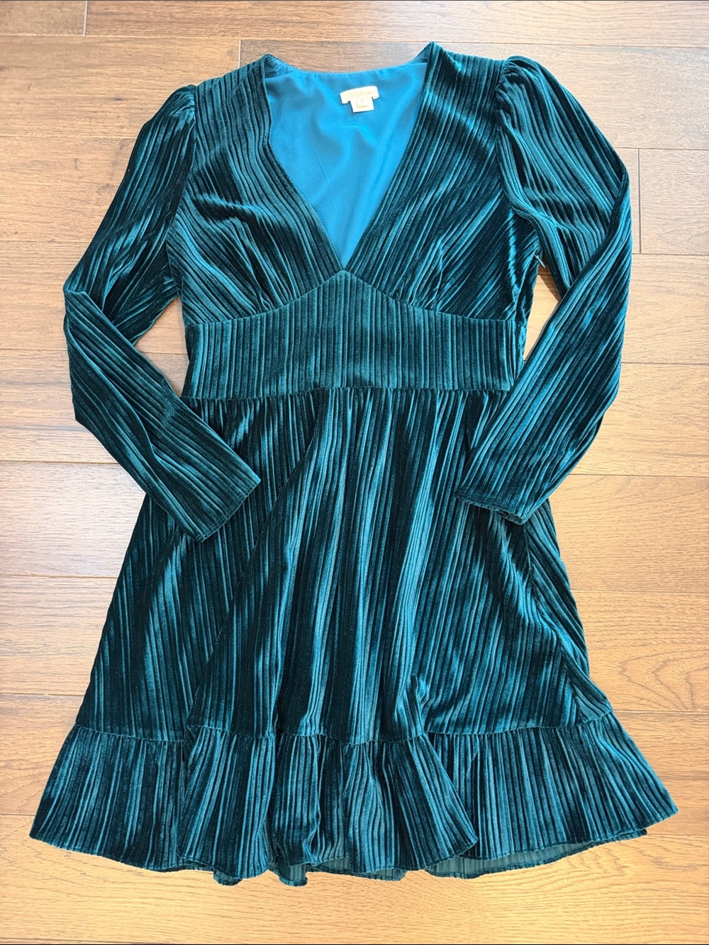 Shoshanna Women's Laine Dress - Velvet Green - Size 8 - C47-015